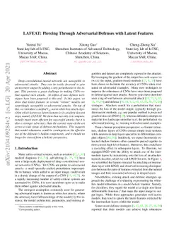 LAFEAT: Piercing Through Adversarial Defenses with Latent Features