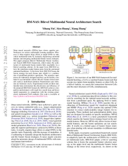BM-NAS: Bilevel Multimodal Neural Architecture Search
