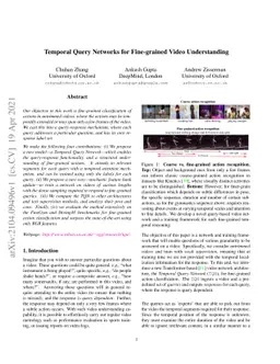 Temporal Query Networks for Fine-grained Video Understanding