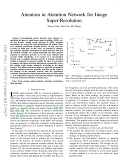Attention in Attention Network for Image Super-Resolution