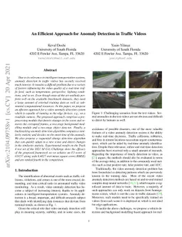 An Efficient Approach for Anomaly Detection in Traffic Videos