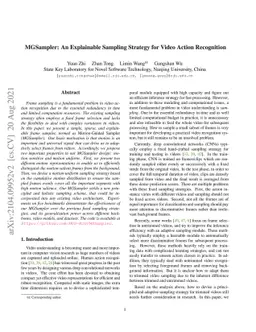 MGSampler: An Explainable Sampling Strategy for Video Action Recognition