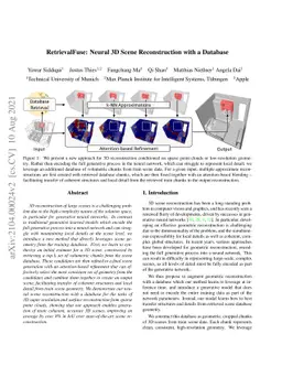 RetrievalFuse: Neural 3D Scene Reconstruction with a Database
