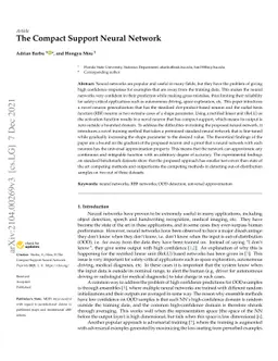 The Compact Support Neural Network