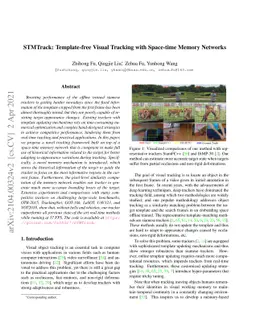 STMTrack: Template-free Visual Tracking with Space-time Memory Networks
