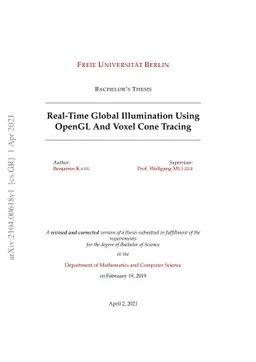 Real-Time Global Illumination Using OpenGL And Voxel Cone Tracing