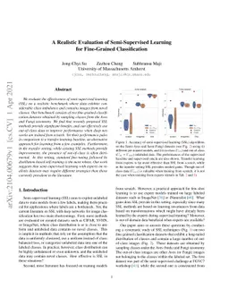 A Realistic Evaluation of Semi-Supervised Learning for Fine-Grained
  Classification