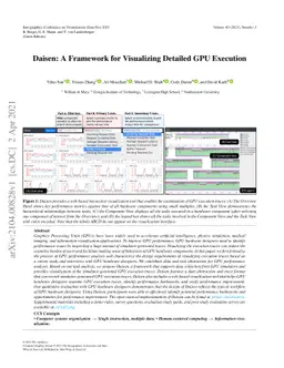 Daisen: A Framework for Visualizing Detailed GPU Execution