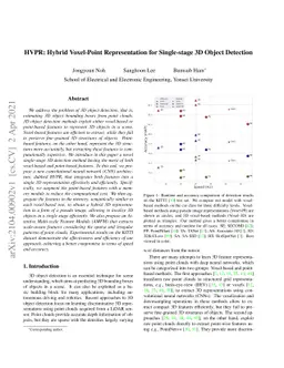 HVPR: Hybrid Voxel-Point Representation for Single-stage 3D Object
  Detection