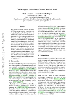 What Taggers Fail to Learn, Parsers Need the Most