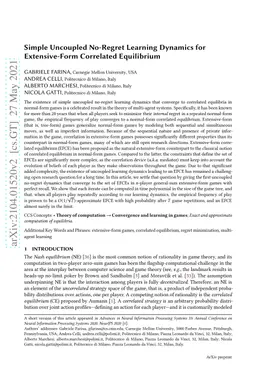 Simple Uncoupled No-Regret Learning Dynamics for Extensive-Form
  Correlated Equilibrium