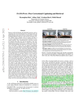 FixMyPose: Pose Correctional Captioning and Retrieval