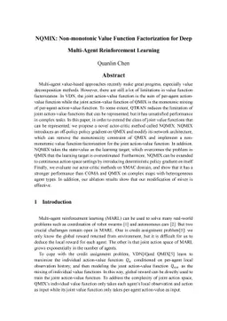 NQMIX: Non-monotonic Value Function Factorization for Deep Multi-Agent
  Reinforcement Learning