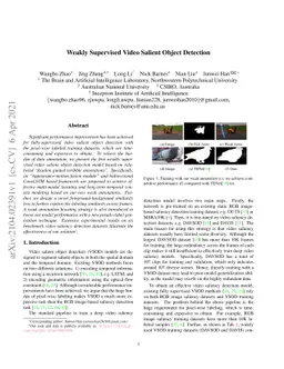 Weakly Supervised Video Salient Object Detection
