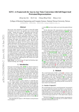 S2VC: A Framework for Any-to-Any Voice Conversion with Self-Supervised
  Pretrained Representations
