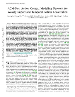 ACM-Net: Action Context Modeling Network for Weakly-Supervised Temporal
  Action Localization