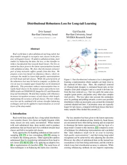 Distributional Robustness Loss for Long-tail Learning