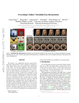 Everything's Talkin': Pareidolia Face Reenactment
