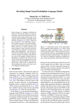 Revisiting Simple Neural Probabilistic Language Models