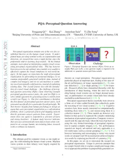 PQA: Perceptual Question Answering