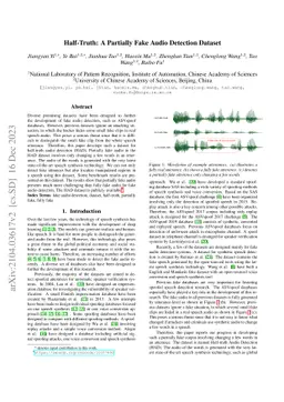Half-Truth: A Partially Fake Audio Detection Dataset