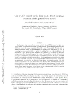 Can a CNN trained on the Ising model detect the phase transition of the
  $q$-state Potts model?
