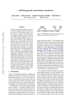 AMR Parsing with Action-Pointer Transformer