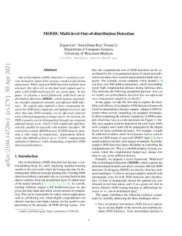 MOOD: Multi-level Out-of-distribution Detection