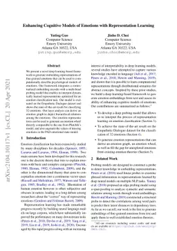 Enhancing Cognitive Models of Emotions with Representation Learning