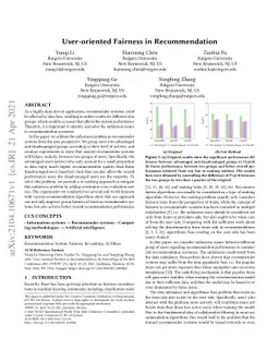 User-oriented Fairness in Recommendation