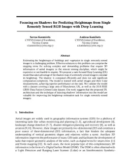 Focusing on Shadows for Predicting Heightmaps from Single Remotely
  Sensed RGB Images with Deep Learning