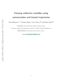 Chasing Collective Variables using Autoencoders and biased trajectories