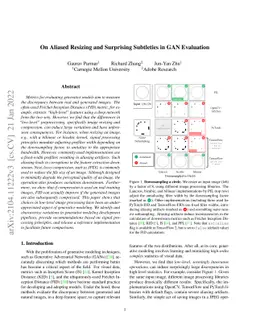 On Aliased Resizing and Surprising Subtleties in GAN Evaluation