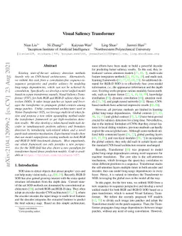 Visual Saliency Transformer