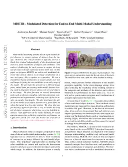MDETR -- Modulated Detection for End-to-End Multi-Modal Understanding