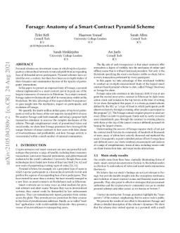 Forsage: Anatomy of a Smart-Contract Pyramid Scheme