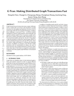G-Tran: Making Distributed Graph Transactions Fast
