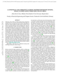 A Consensual Collaborative Learning Method for Remote Sensing Image
  Classification Under Noisy Multi-Labels