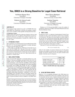 Yes, BM25 is a Strong Baseline for Legal Case Retrieval