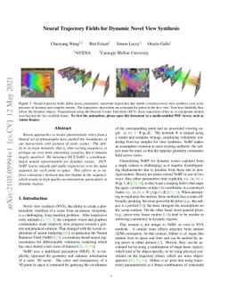 Neural Trajectory Fields for Dynamic Novel View Synthesis