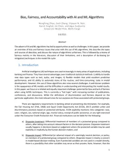 Bias, Fairness, and Accountability with AI and ML Algorithms