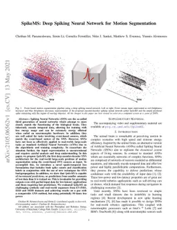 SpikeMS: Deep Spiking Neural Network for Motion Segmentation