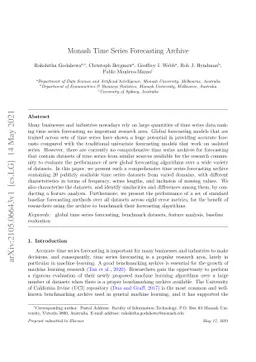 Monash Time Series Forecasting Archive