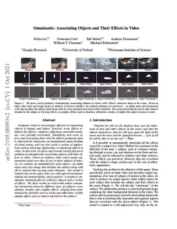 Omnimatte: Associating Objects and Their Effects in Video