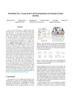 FloorPlanCAD: A Large-Scale CAD Drawing Dataset for Panoptic Symbol
  Spotting