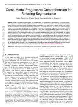 Cross-Modal Progressive Comprehension for Referring Segmentation