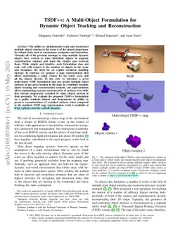 TSDF++: A Multi-Object Formulation for Dynamic Object Tracking and
  Reconstruction