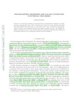 Nonparametric regression for locally stationary functional time series