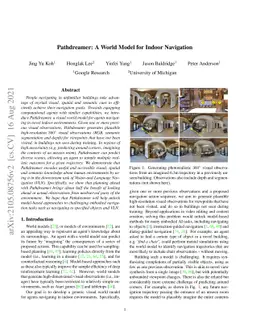 Pathdreamer: A World Model for Indoor Navigation