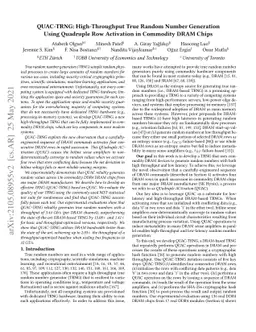 QUAC-TRNG: High-Throughput True Random Number Generation Using Quadruple
  Row Activation in Commodity DRAM Chips